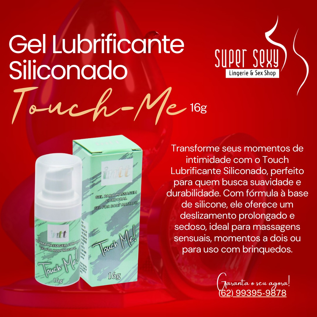 Gel lubrificante siliconado touch me